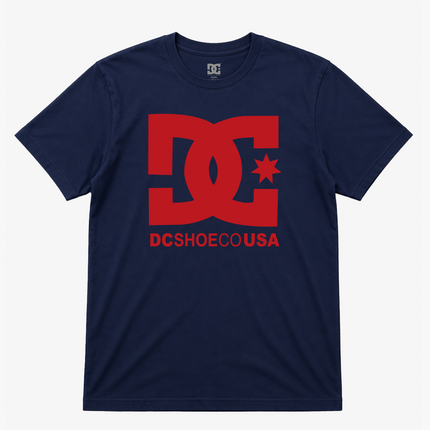 Dc Shoes Co Usa Logo Graphic T Shirt More Color Options