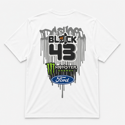 Dc Shoes Ken Block 43 Ford Monster T Shirt White