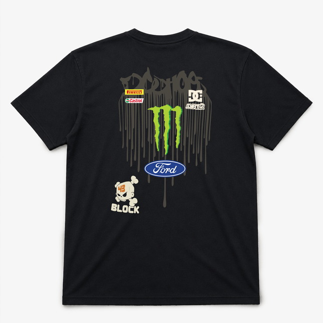 Dc Shoes Ken Block 43 Sponser T Shirt