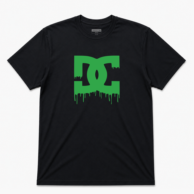 Dc Shoes Star Drip Logo Ss T Shirt Monster green Logo