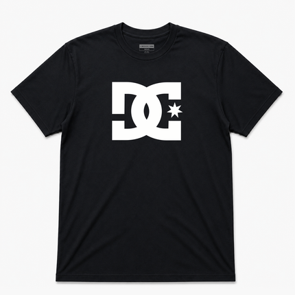 Dc Shoes Star Logo Black Ss T Shirt