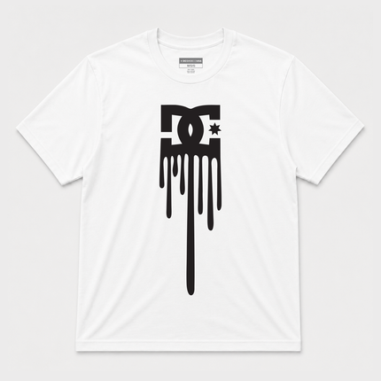 Dc Shoes Star Melting Logo Ss T Shirt
