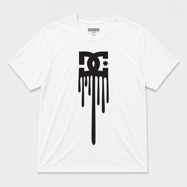 Dc Shoes Star Melting Logo Ss T Shirt