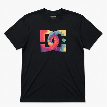 Dc Shoes Tie Dye Logo T Shirt