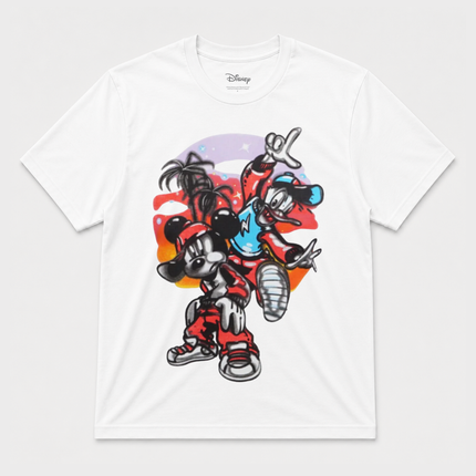Disney Mickey Mouse And Donald White T Shirt Official T Shirt