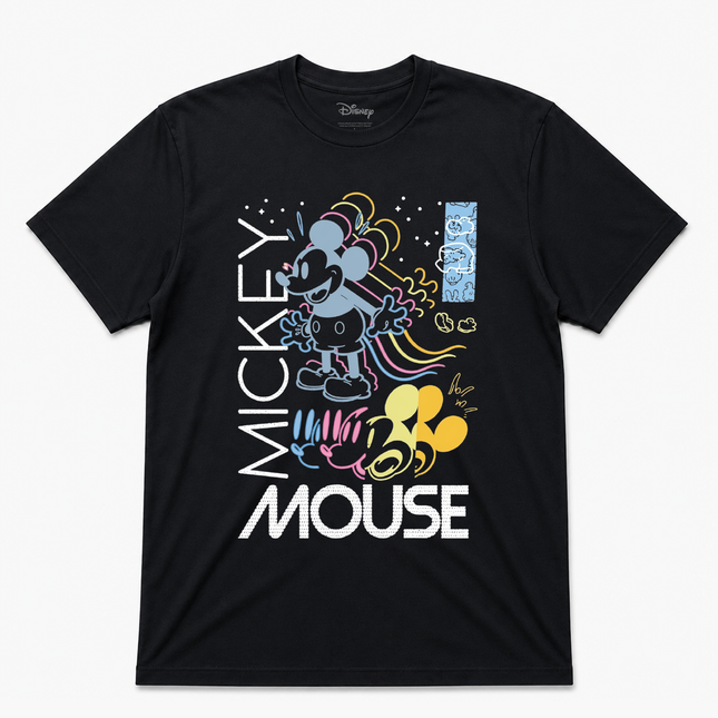 Disney Mickey Mouse Color Tone Tee Official T Shirt