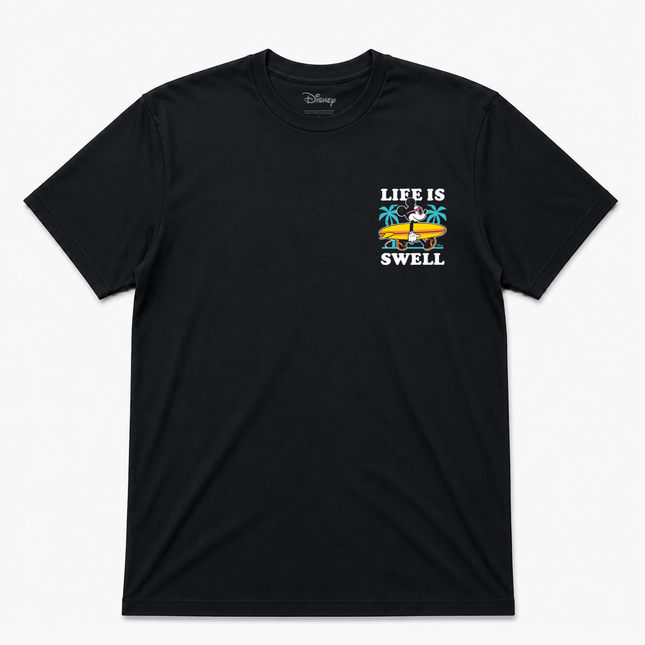 Disney Mickey Mouse Life Is Swell Short Sleeves T Shirt