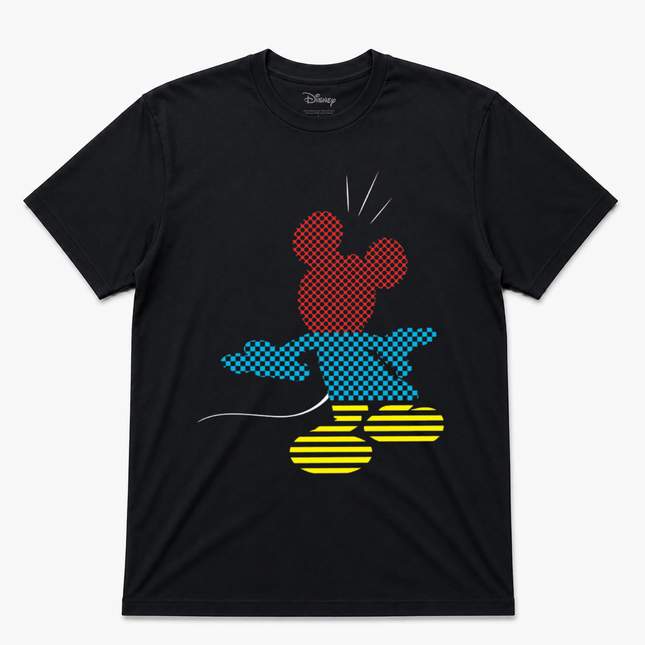 Disney Mickey Spilt Short Sleeves T Shirt