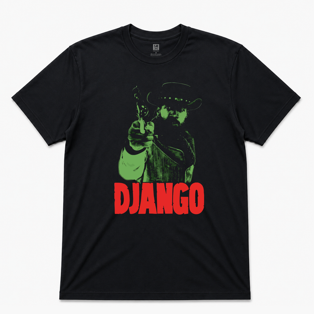 Django  Graphic T shirt Black