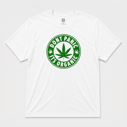 Dont Panic Its Organic  Graphic T shirt