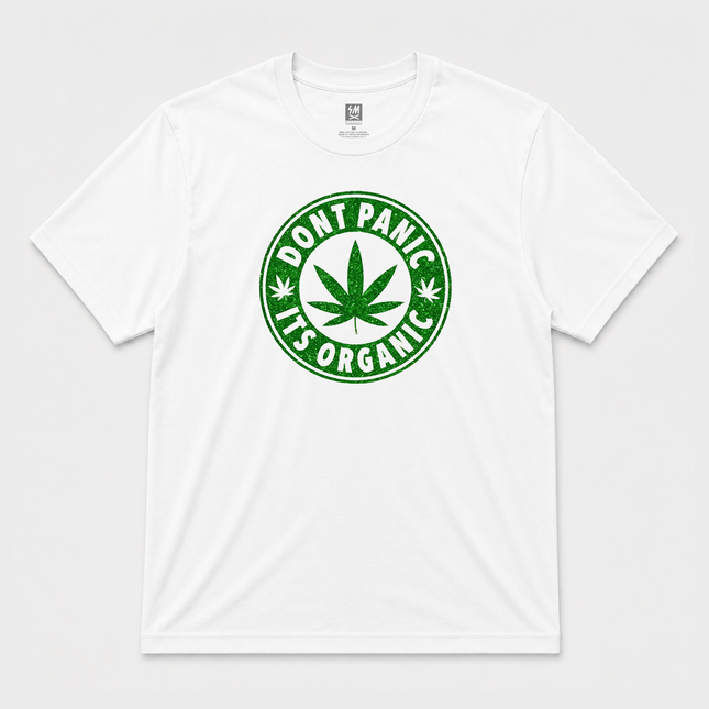 Dont Panic Its Organic  Graphic T shirt