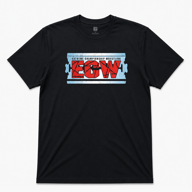 ECW Extreme Championship Wrestling Graphic  T shirt Black