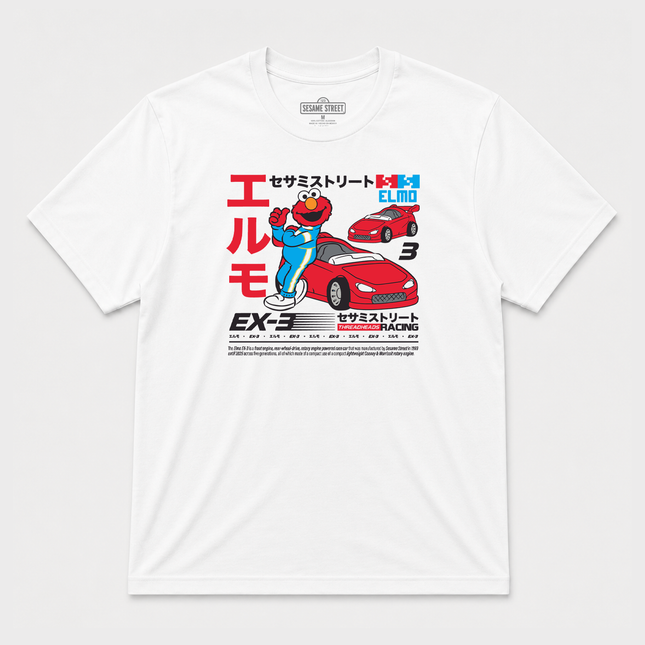 Elmo Racing  Graphic T shirt