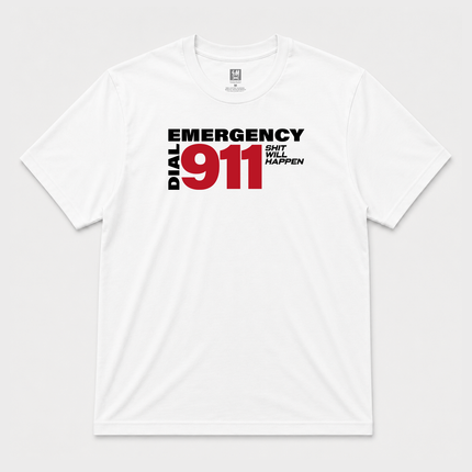 Emergency Dial 911 Graphic T shirt