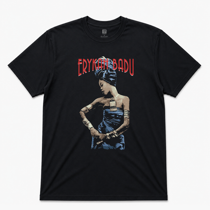 Erykvh Bvdu 2001 Tour Washed Black T Shirt