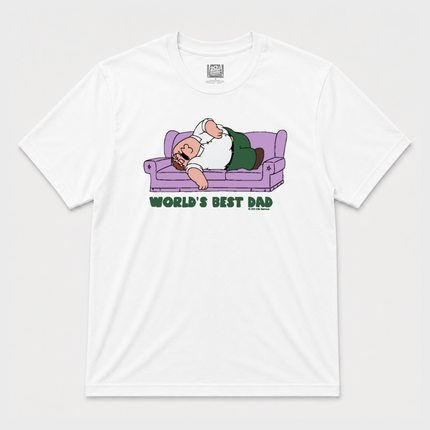 FAMILY GUY PETER WORLDS BEST DAD ADULT SHORT SLEEVES T SHIRT