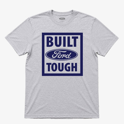 Ford Built Tough T Shirt Official Item Gray