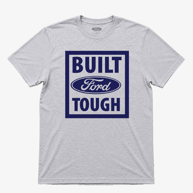 Ford Built Tough T Shirt Official Item Gray