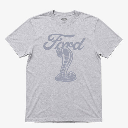 Ford Cobra T Shirt Official Item Gray Tee