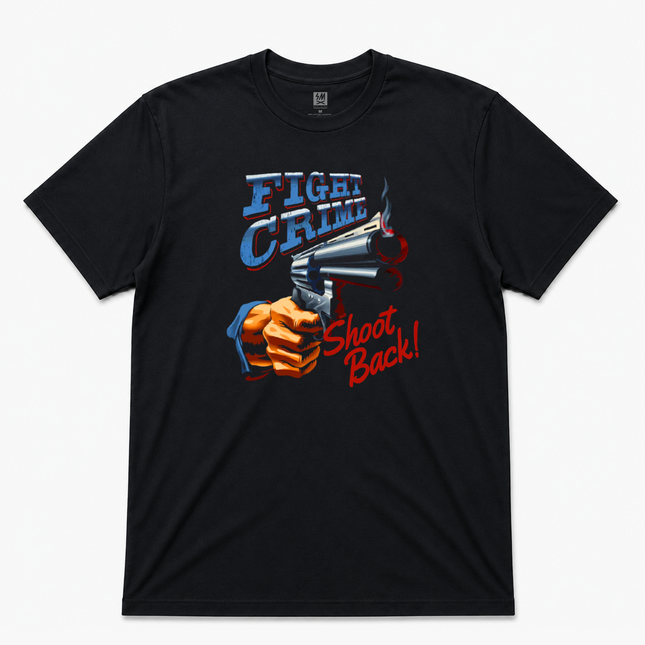 Fight Crime  Graphic  T shirt