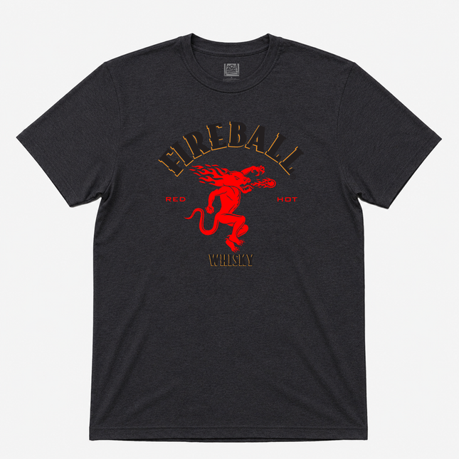 FireBall Whisky Best Night Ever  Graphic T shirt