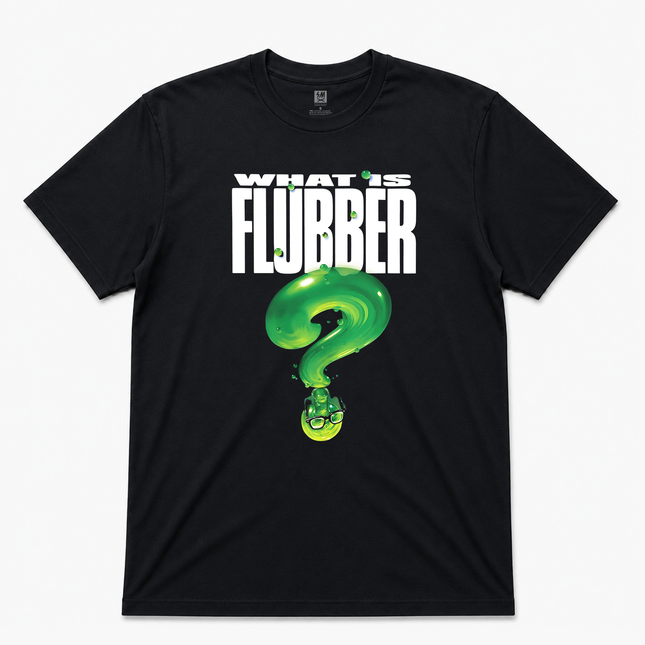 Flubber Graphic T Shirt Black
