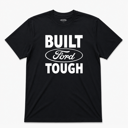Ford Built Tough Logo Graphic T Shirt Black