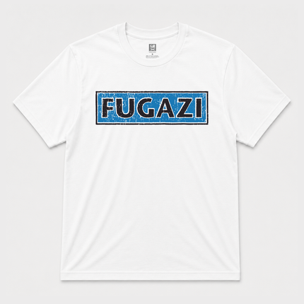 Fugazi  Graphic T shirt White