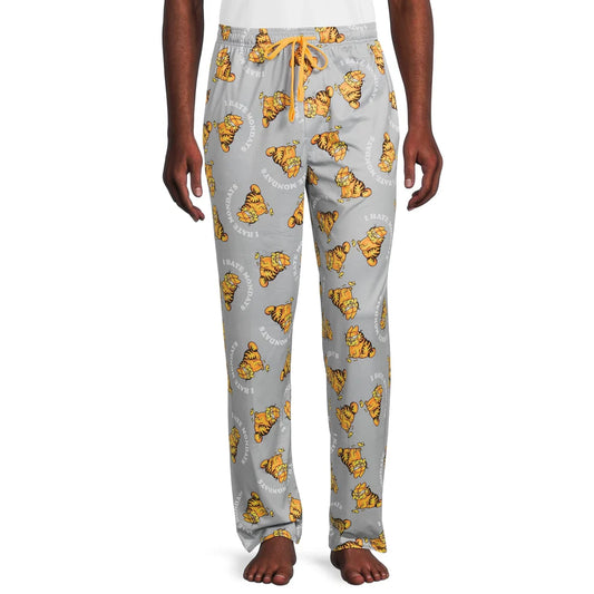 Men's Garfield Logo Pajamas Sleep Pants