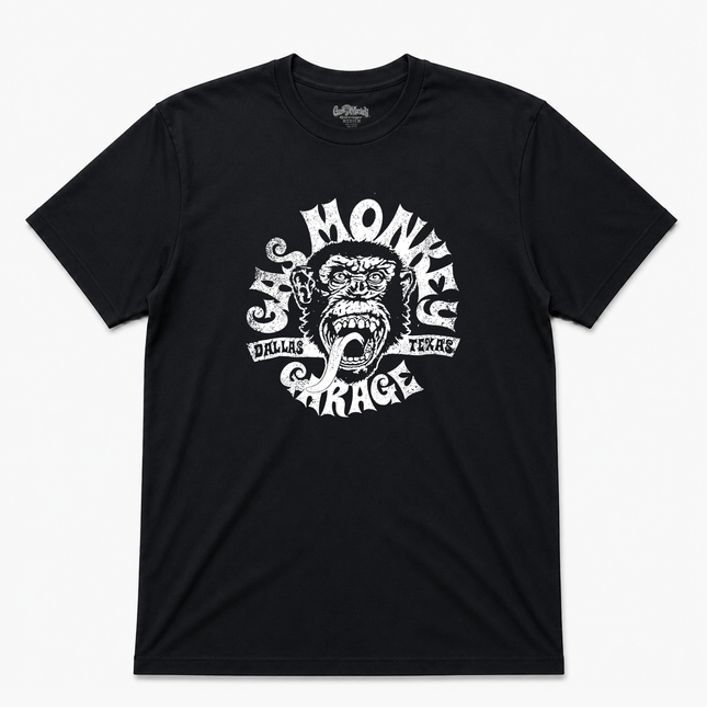 Gas Monkey Distressed Logo T shirt