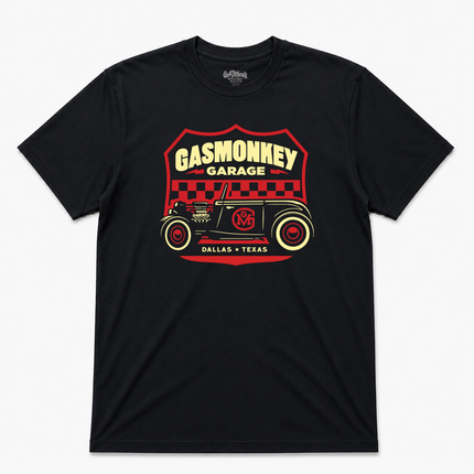 Gas Monkey Garage Hotrod Dallas Texas T Shirt