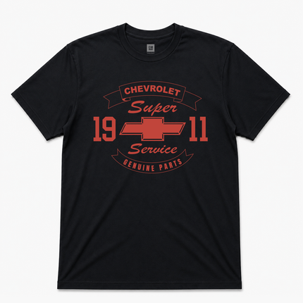 Gm Chevrolet Graphic T Shirt Black