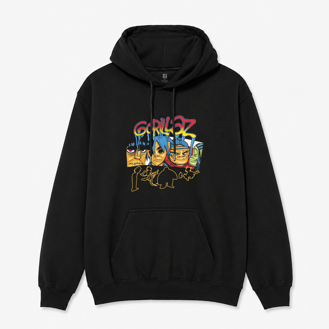 Gorillaz Black Graphic Hoodie