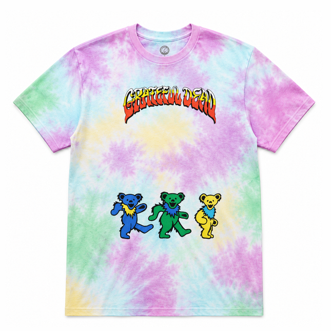 GRATEFUL DEAD TIE DYE TEE OFFICIAL ITEM