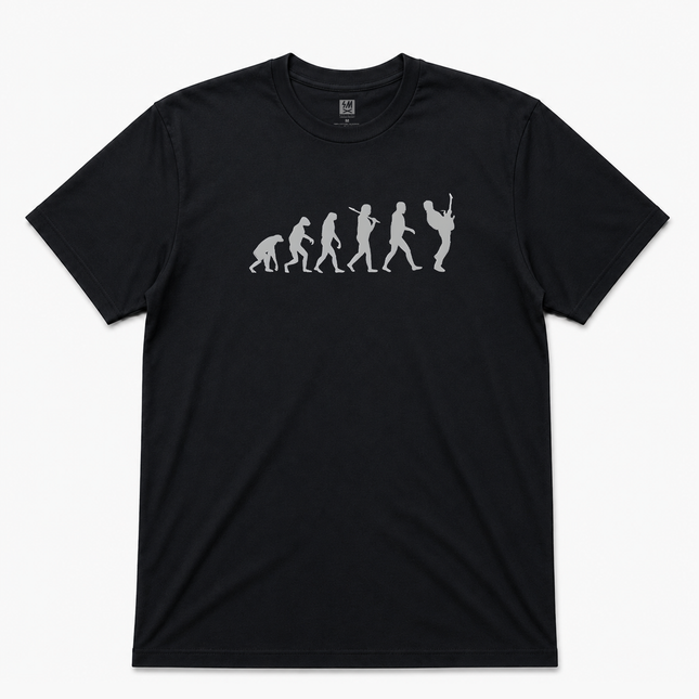Guitar Player Evolution Funny T-Shirt Guitarist Musician Tee T Shirt