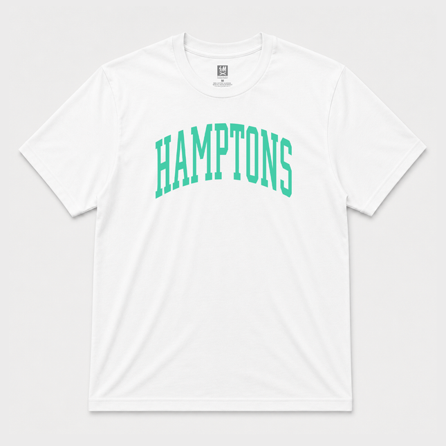 Hamptons Graphic T shirt White