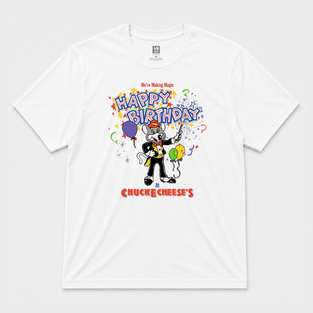 Happy Birthday At Chuck E Cheeses Graphic T shirt