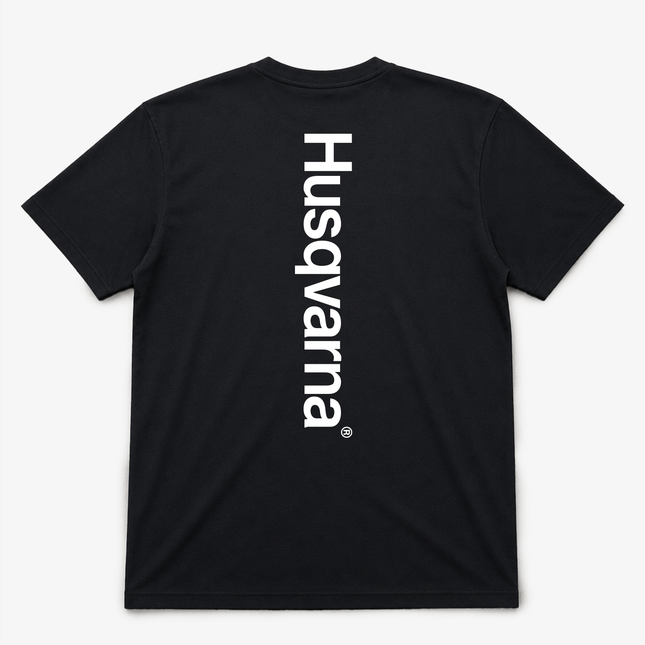 Husqvarna Graphic T shirt Black
