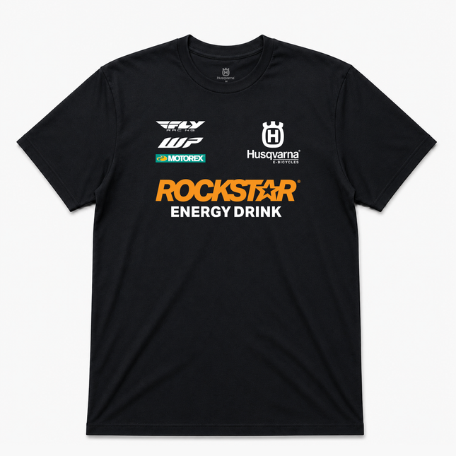 Husqvarna Graphic T shirt Black