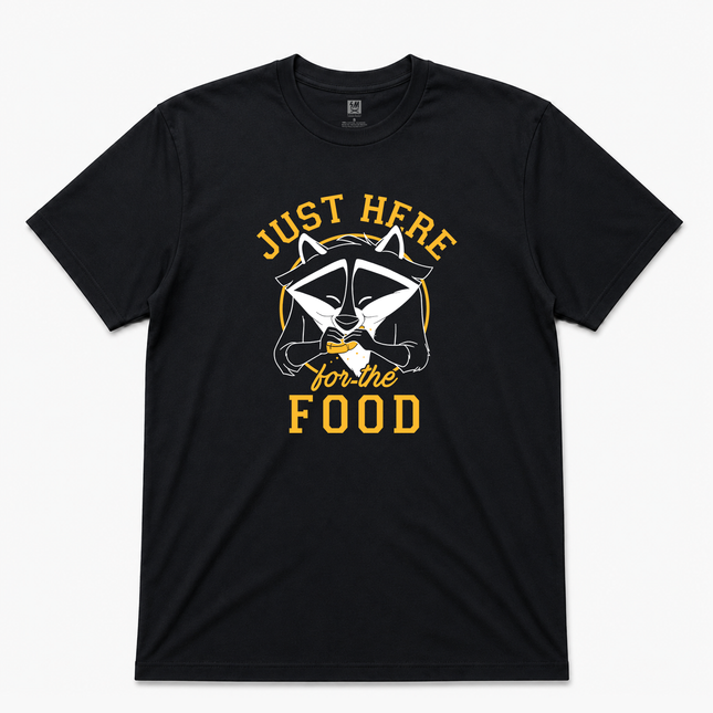 I Am Just Here For The Food Graphic T Shirt