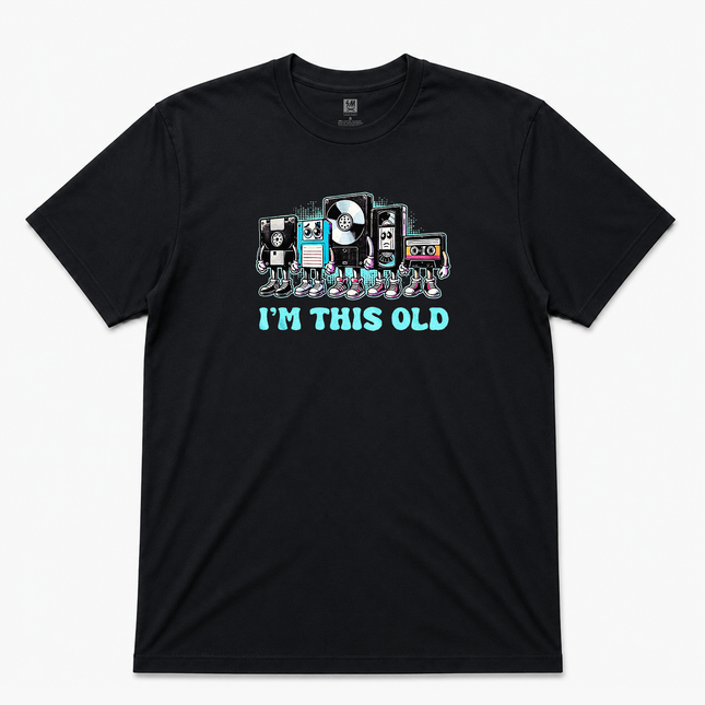 I Am This Old Graphic T Shirt