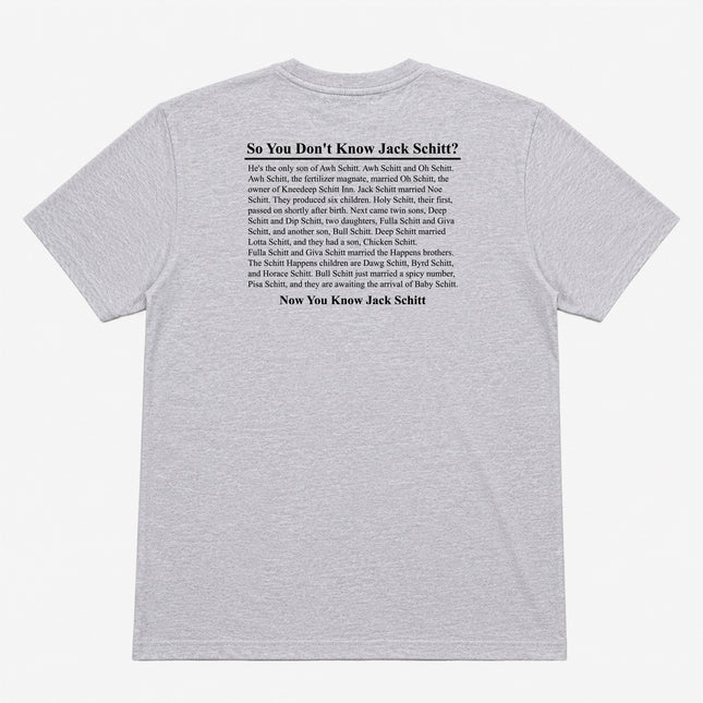 I Know Jack Schitt Nashville Graphic T shirt