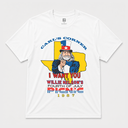 I Want You Picnic 1987 Graphic T shirt