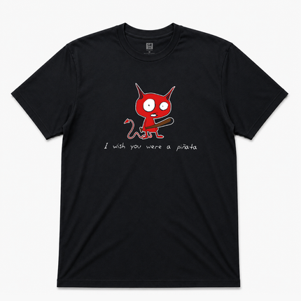 I Wish You Were A Pinata Graphic T shirt