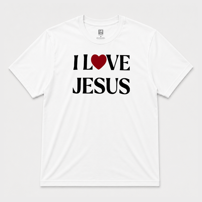 I love jesus Graphic T shirt