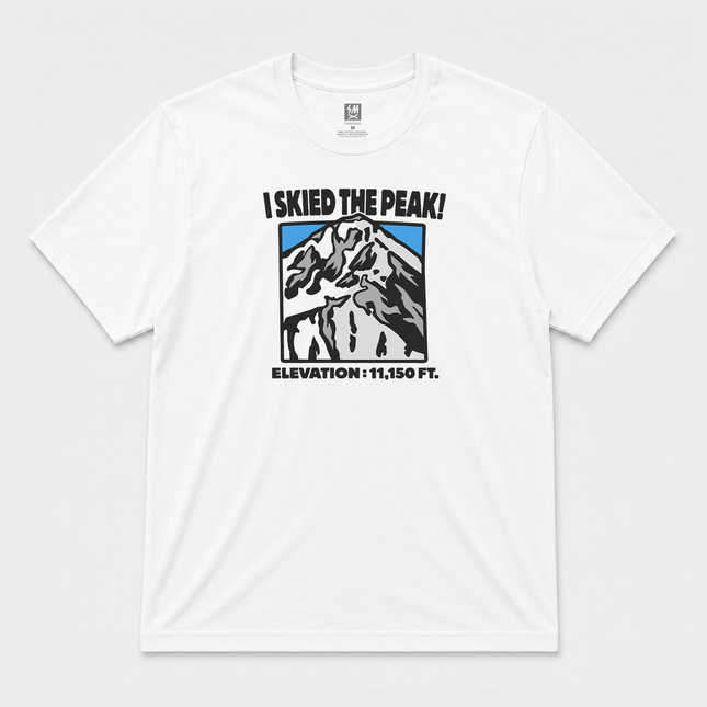 I skied The Peak Graphic T shirt