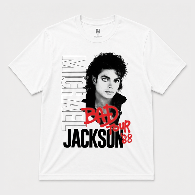 Jackson BAD TOUR Graphic  T-Shirt