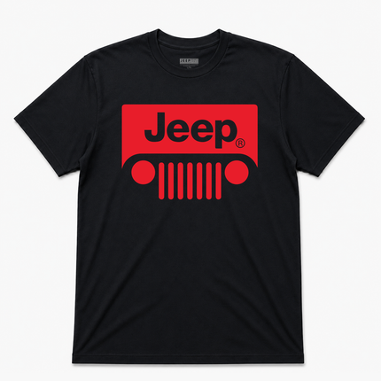 Jeep Official Graphic T Shirt Red