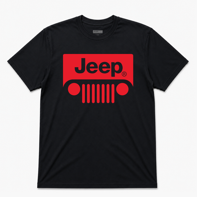 Jeep Official Graphic T Shirt Red