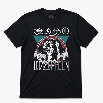 Led Zeppelin Band Logo T shirt